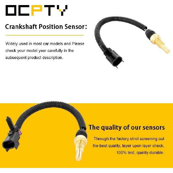 OCPTY Coolant Temperature Sensor 213-963 for 2004-2005 for Buick Rainier, 2002-2005 for Chevy Trailblazer, for GMC Envoy, for Isuzu Ascender, for