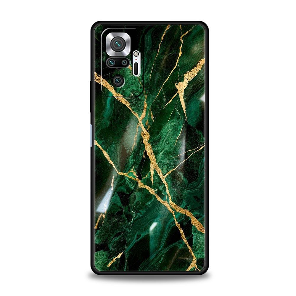Watercolor Marble Phone Case For Xiaomi Redmi Note 14 13 12 Pro Plus 5G 9S 9 10 11 4G 14C 13C 12C 10C 9C 9A Soft Cover