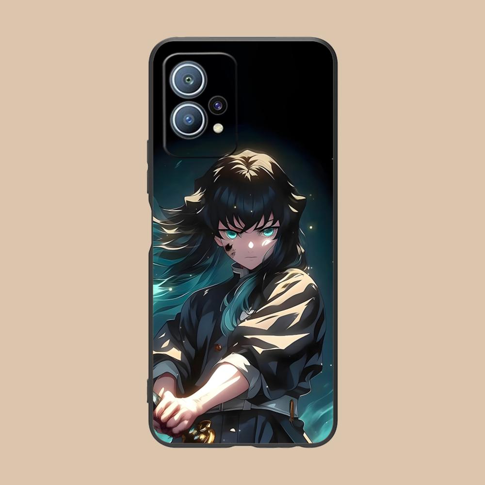 Demon Slayer Muichiro Phone Case for Huawei P60 P50 P40 P30 P20 P10 P9 P8 Pro Lite Plus Colour Protective Pretty Luxury Cover