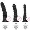 Layered Black Horse Dildo: XL Self-Pleasurer & Anal Expander for Men and Women
