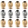 20-50pcs Metal Seed Beads Oval Cylinder Stainless Steel Big Hole Spacer Loose Beads For Jewelry Making DIY Necklace Bracelet