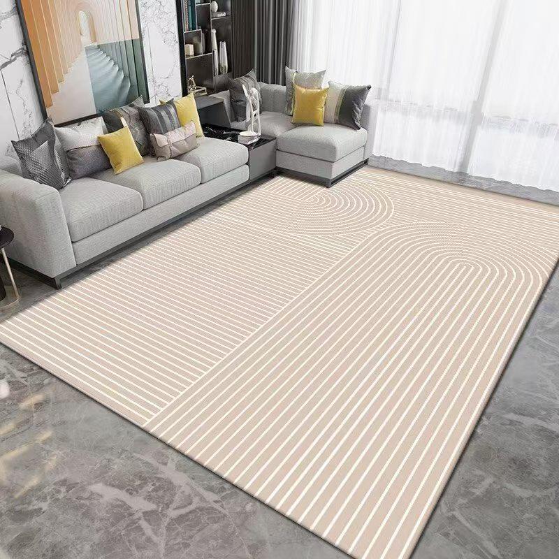 Nordic Winter Classic Imitation Cashmere Living Room Rug for Large Areas
