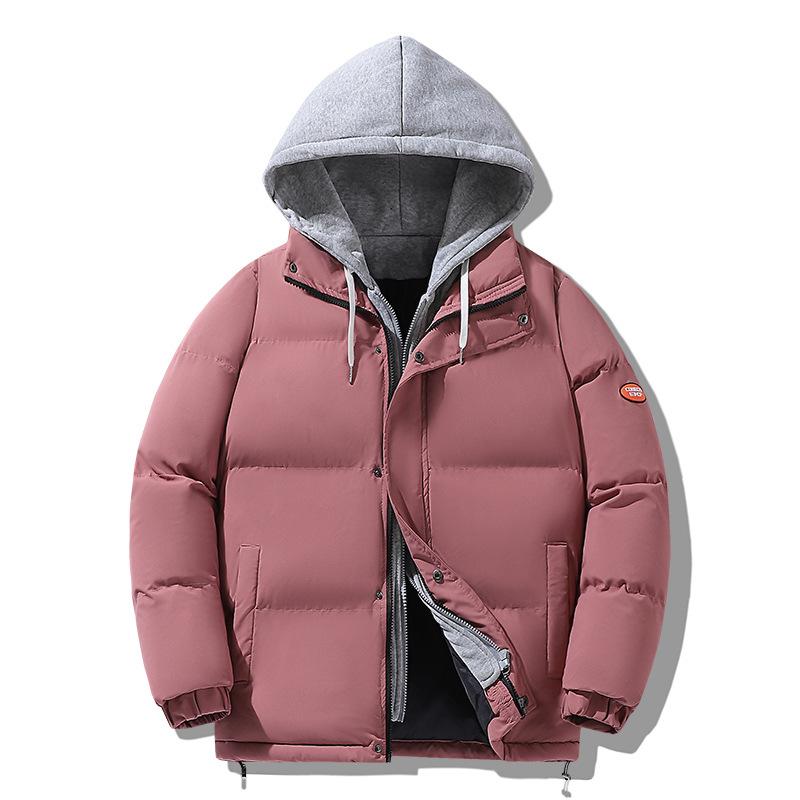 Winter Cotton-padded Men's Loose and Versatile Casual Cotton-padded Jacket Hong Kong Fengchao Brand Bread Cotton-padded Jacket