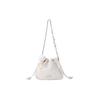 New Miffy Synthetic Leather Shoulder Bag, Bucket Bag, Chain Bag, Crossbody Bag Regular Women's White/Pink MF2444-01
