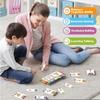 Lernkarten-Maschine für Kinder – Englische Rechtschreibung, Mathematik & Musik Früherziehungsspielzeug mit Tonrückmeldung – Wiederaufladbar