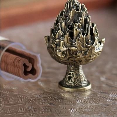 Boshan Incense Burner Tabletop Ornament Home Office Decor Collectible Creative Portable Small Home Burner