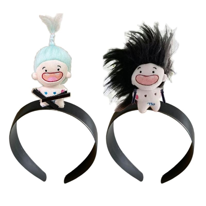 

Funny Toothless Doll Hairband Hairpin Face Props Stage Performances Headband Hair Accessory for Parties and Daily Wear 1