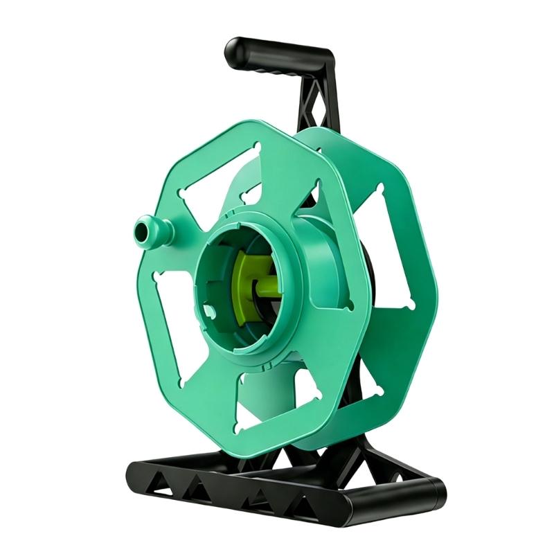 Cord Management Storage Reel Cable Organizing Reel Manual Wire Storage Organizers With Swivels Design
