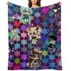 Gacha Life Girl paquete de estrellas Manta de tiro Decorativa para sofá pesada para dormir Camas de invierno Mantas Sofás De decoración Mantas