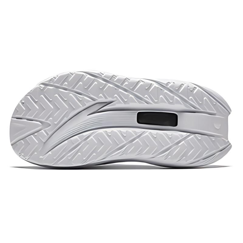 Anta Lifestyle Series Non-Slip Lightweight Slide Sandals Men Footwear Silver Black 112438521-1