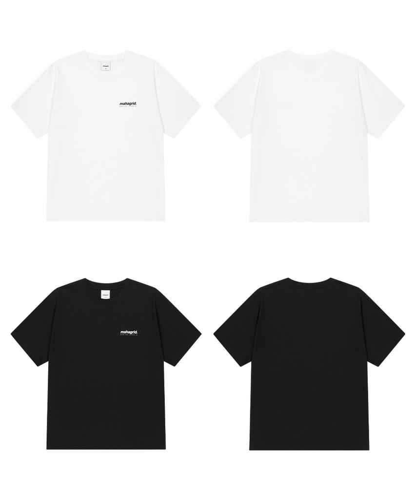 MAHAGRID 2Pack Origin Logo Tee Wh/Bk(Mg2Gmmt549A)