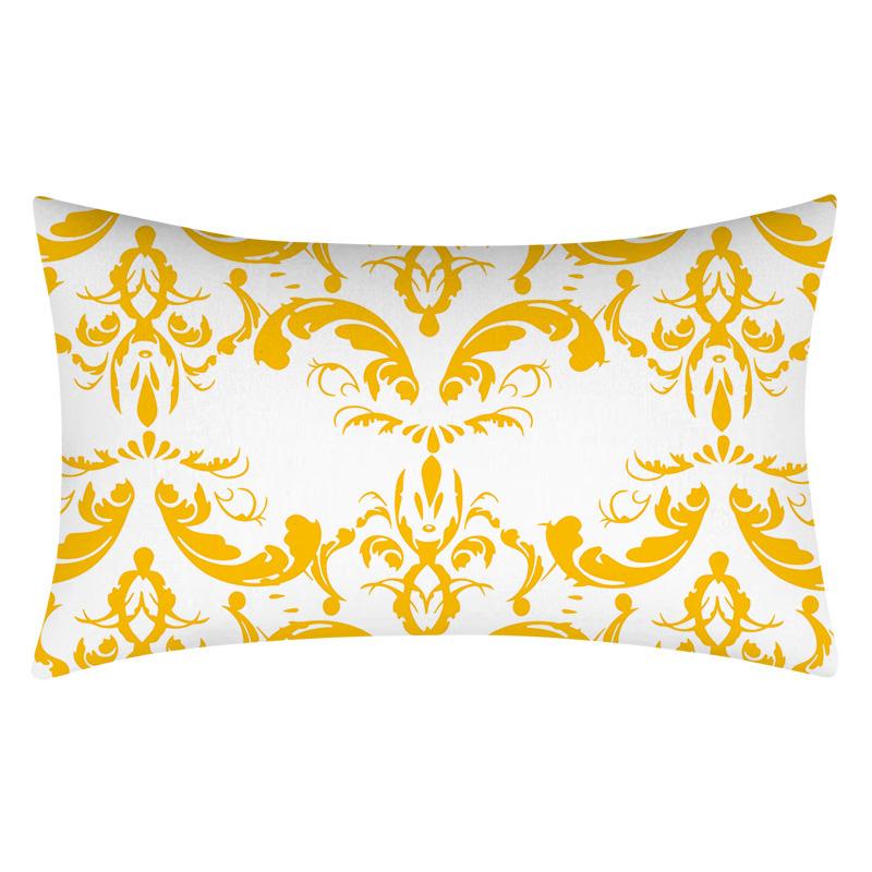 

Современный классический чехол для подушки с геометрическим рисунком 30x50, полиэстеровая наволочка, домашний декор, стул для гостиной, диван, поясная подушка, наволочка 30X50cm