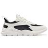 Hongxing Erke Trendy Comfortable Shock Absorbing Wear Resistant Low Top Casual Shoes Men Sneaker Black White V1125102443-004
