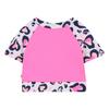 Billieblush Childrens/Kids Leopard Print Boxy T-Shirt