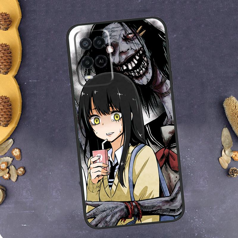 Horror Manga Stil Handyhülle Für Oppo A79 A18 A38 A58 A78 A98 A17 A40 A60 A80 A16 A76 A96 A15 A74 A94 A54 A77
