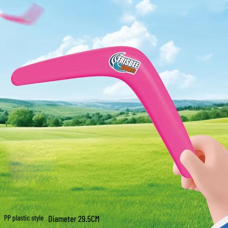Children's Soft Boomerang Frisbee: Three-Leaf Outdoor Sports Toy for Boys and Parents
