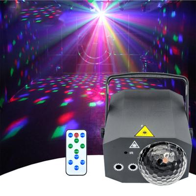 Fernbedienung Kunststoffgehäuse Laser-Zauberkugel KTV Blitz bunte Lichter Disco Bar Lichter Bühnenlichter LED Muster Zauberkugel