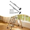 2x Ladder Levelers Stabilizer Ground Level with Screw Nonslip Leveling Tool Adjustable for Outdoor Cement Household Indoor