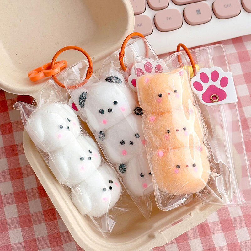 [Schedule] Soft and Fluffy Keychain (randomly Sent)