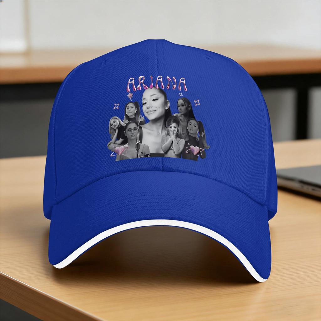 Casquette de Baseball Ariana Grande d'Été Randonnée Pêche Rétro Y2K Imprimé Casquette Trucker Protection Solaire Hommes Adultes Casquette Snapback