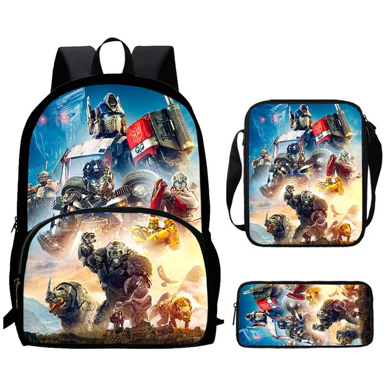 Transformers, Bumblebee Bag High Definition Multi-Function Oxford Lightweight Backpack