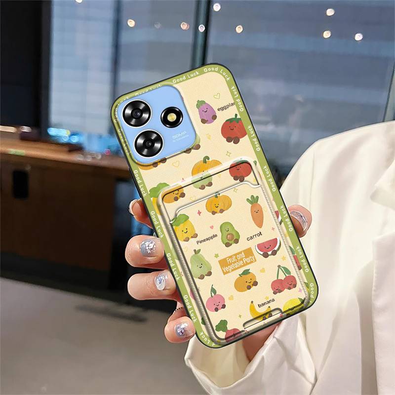 Waterproof Fashion Design Phone Case For ZTE Blade A73 4G/V50 Smart/V50 Design 4G/Axon50Lite Card Bag Back Cover Cartoon