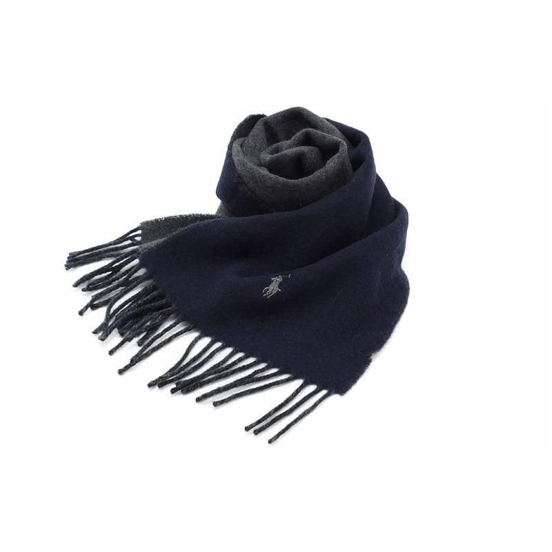 Polo Ralph Lauren Logo Embroidered Tassel Decoration, Wool Nylon Wool Scarf, Same Style for Men and Women, PC0455411