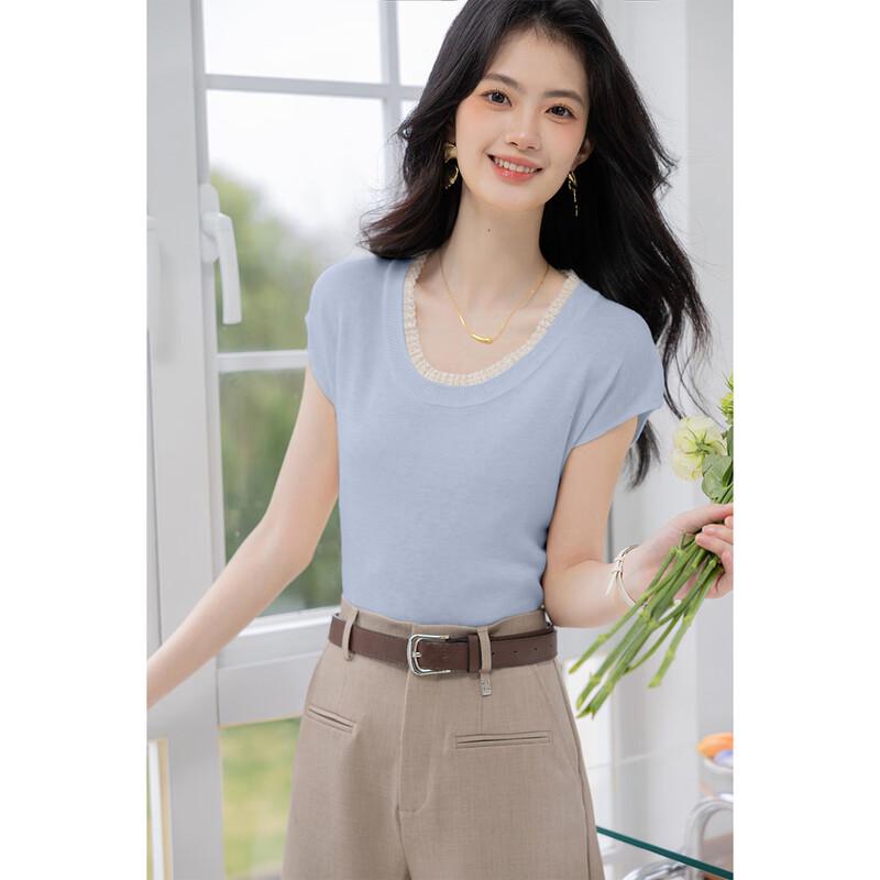 MOKANA Women's Urban Casual Short Sleeve T-Shirt MKNJD3739