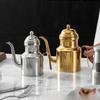 Stainless Steel Olive Oil Bottle Long Spout Grease Container Vinegar Dispenser Sauce Seasoning Condiment Jar