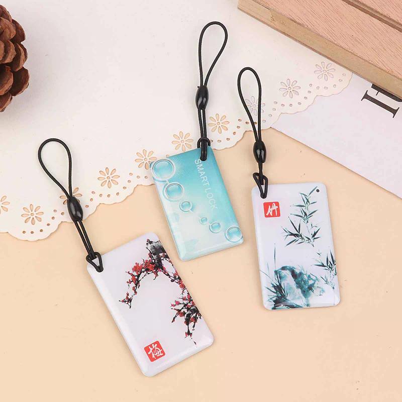 10Pcs 13.56Mhz IC Card TTlock BLE Electronic Smart Door Lock Card Digital Smart Fingerprint Locks Unlock Small RFID Card