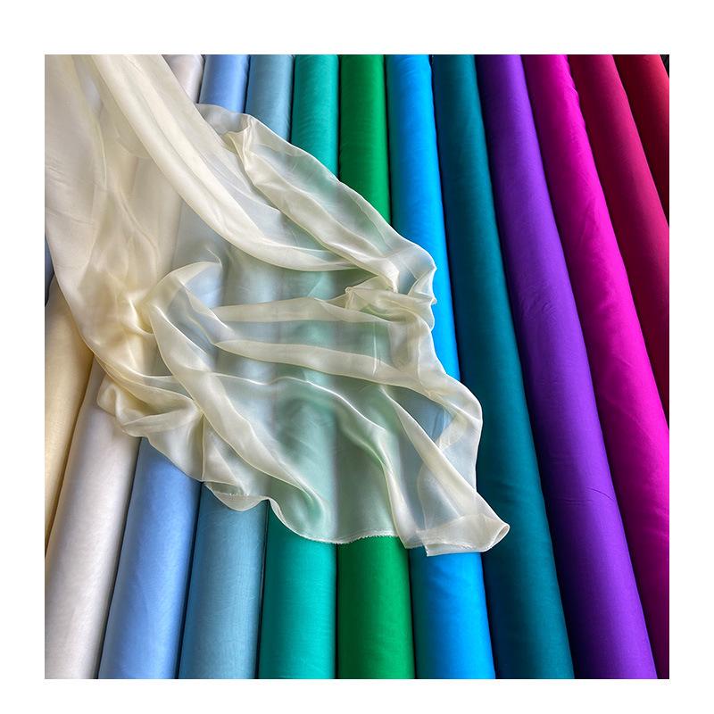 6mm Real Mulberry Silk Chiffon Fabric, 140cm Wide - Sheer and Lightweight for Scarves, Dresses, and Gowns. Retro Style.