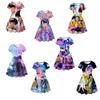 Autumn New K-POP Witch Hunter Cos Nightdress Cute Personality Print Children's Princess Dress 3D Printing