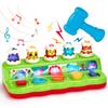 Hahaland Pop Up Toys for 1 Year Olds Girls Boys with Hammers, Montessori Toddlers Toys Baby Toys 12 Months Early Development & Activity Toys Birthday