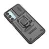 For Samsung Galaxy M15 5G Case Ring Holder Armor Shockproof Coque For Samsung M15 M 15 5G Slide Lens Protect Back Cover