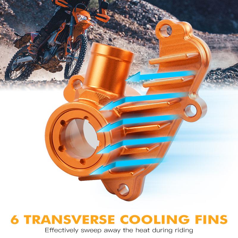 NICENC For KTM EXC-F 350 SX-F 350 XC-F 350 2017-2022 Water Pump Cover Protection For Husqvarna FE350 FX350 GasGas EC350F MC350F