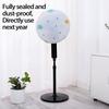 Modern Round Head Dustproof & Waterproof Fan Cover for Household Electric Fans