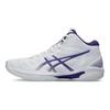 Asics Gelhoop V16 White Gentry Purple Unisex Sneakers 1063A078-102
