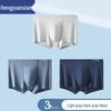 Hengyuanxiang Men's Plus Size Ice Silk Boxer Briefs