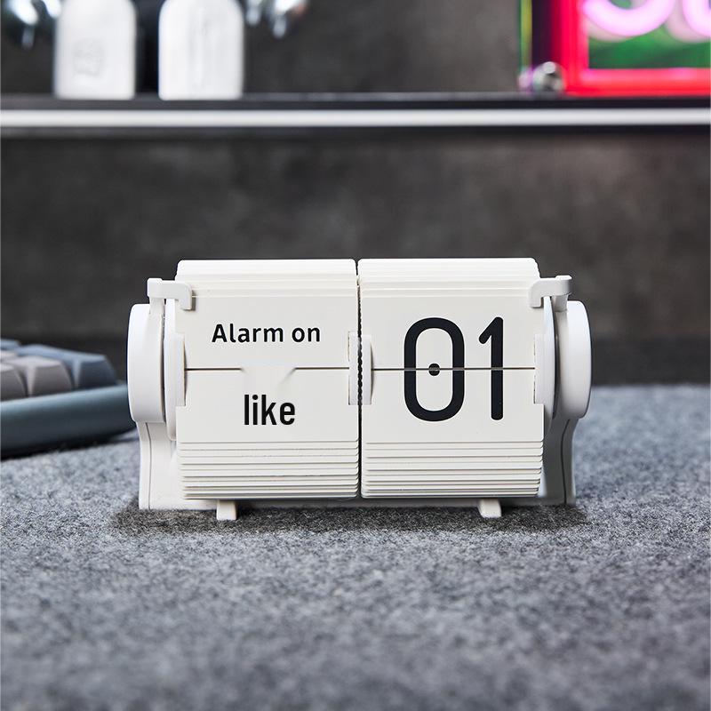 Creative Multifunctional Timer & Page-Turning Alarm Clock - Desktop Calendar