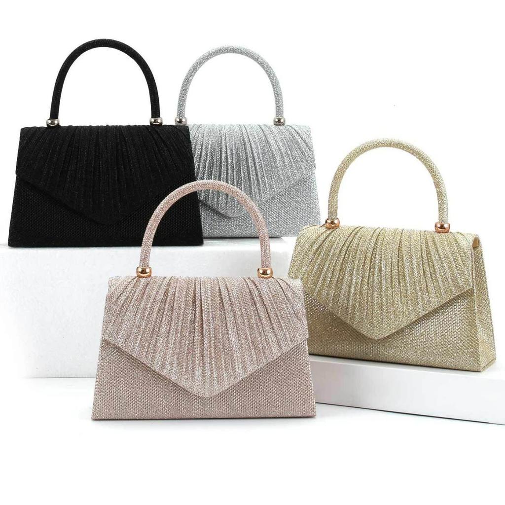 Borsa a mano alla moda da donna Borsa da sera da tenere in mano per Matrimonio Festa Cena E-commerce Transfrontaliero Portamonete da donna