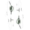 2Pcs European Style Long Line Carp Nesting Device Fishing Set Carp Fishing Bait Feeder