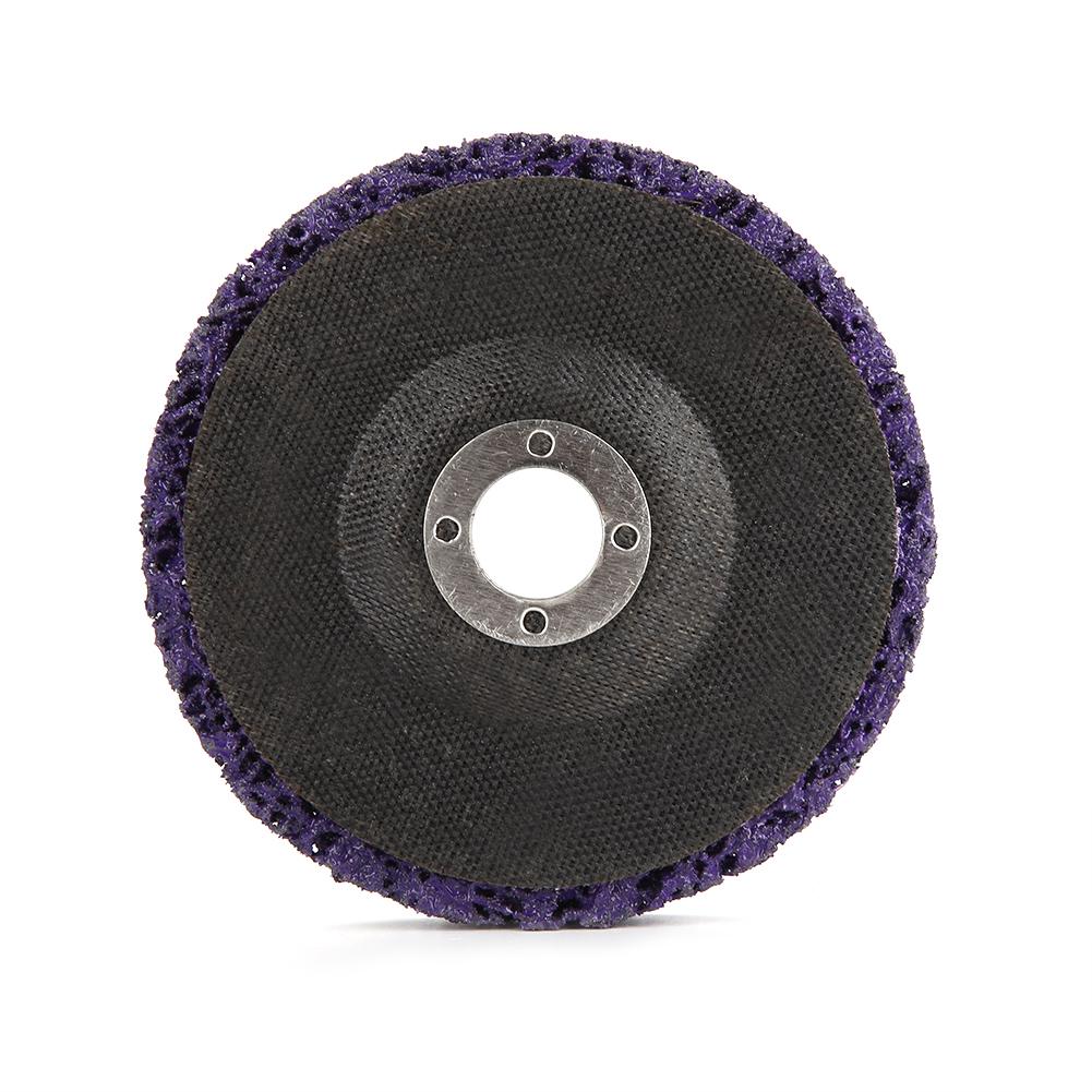 5Pcs 100mm Poly Strip Wheel Disc Paint Rust Removal Tool Poly Strip Grinding Wheel Polishing Wheel for Angel Grinders