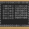 49pcs Magnetic Numbers Stylish Accents, 2.3’’ Round Magnetic Numbers 0-36 with Blank Writable Calendar Accents for Whiteboard Back to Teaching