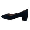UGG Fleur Poppy Sheepskin Versatile Vintage Chunky Heels 3.5cm Women heels Black 1092280-BLK