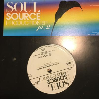 12inch Record SOUL SOURCE PRODUCTION  Soul Source Production Ep 2 FMR011 FACE 2005 Japan Dance  Electronica Used