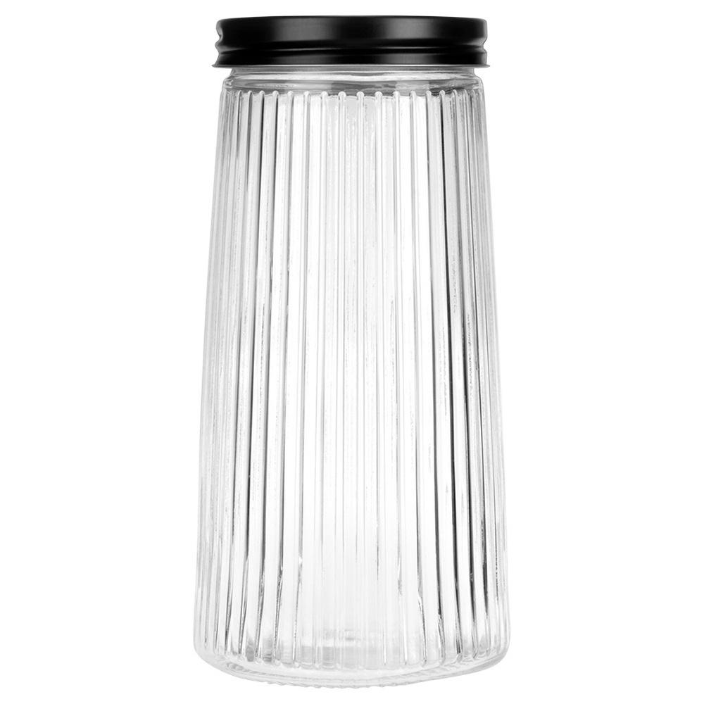 Glass Containers For Loose Products With Lid 1.4 L 3 Pcs.