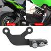 Motorcycle Anti Theft Helmet Lock Left Side Fits for Kawasaki Ninja 650 Z 650(Black )