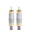 RCA Digital Audio Coaxial Cable 24K Gold Plated Connectors S/PDIF RCA Male To RCA Male for Home Theater, HDTV, Subwoofer