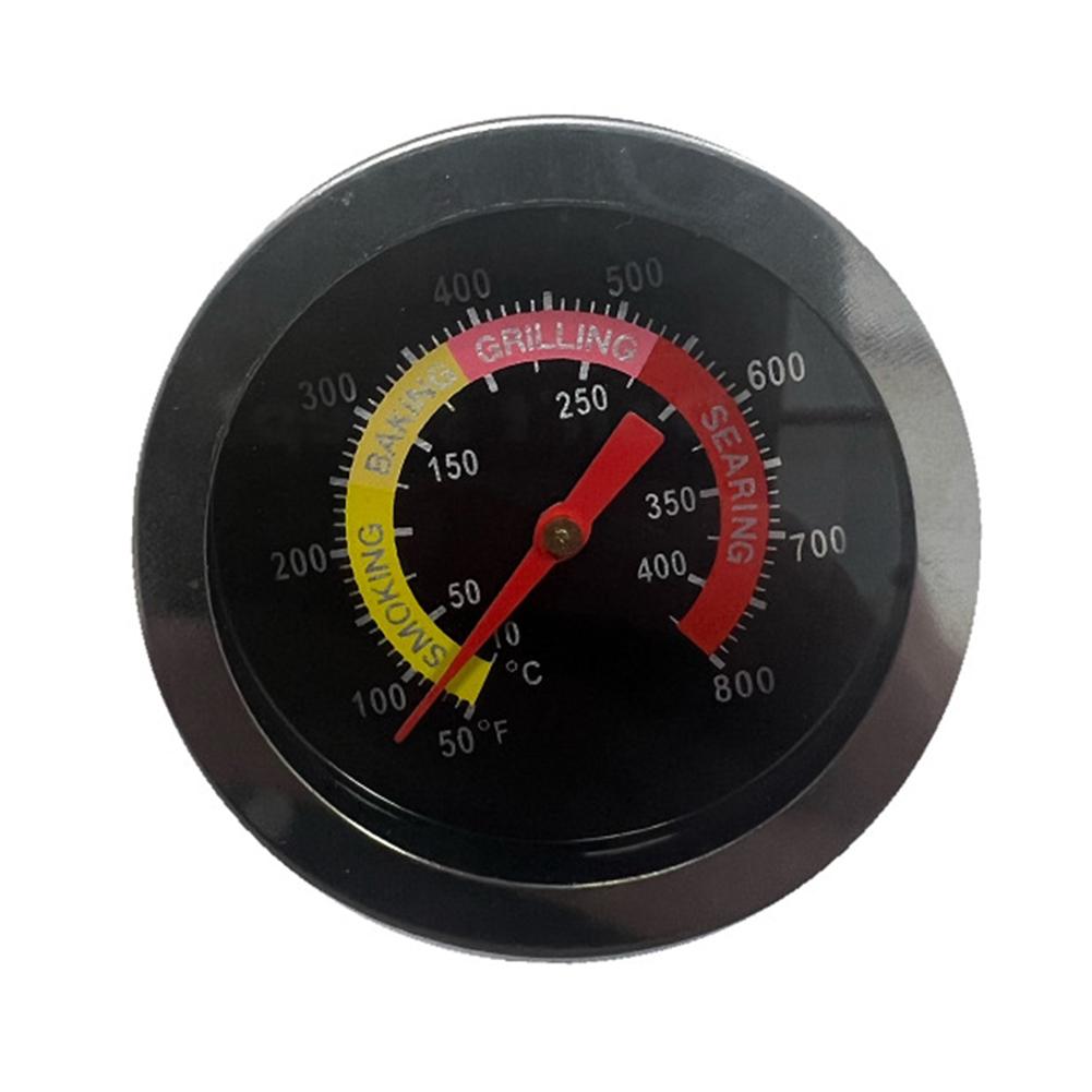 52MM Barbecue Thermometer BBQ Thermometer Temperature Gauge Stainless Steel 50-800 Degrees For Barbecue Oven Grill