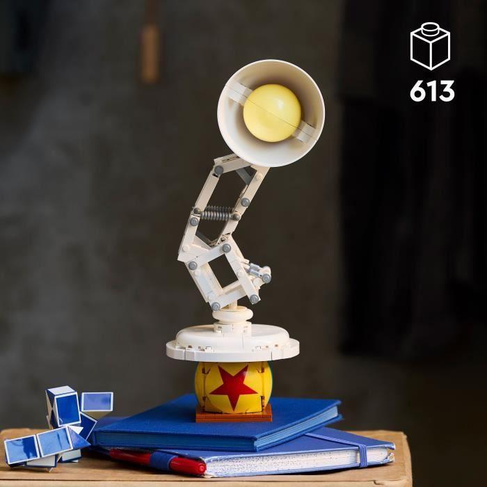 LEGO Ideas 21357 Disney Pixar Luxo Jr. - Set de Construction Collector pour Adulte - Déco
